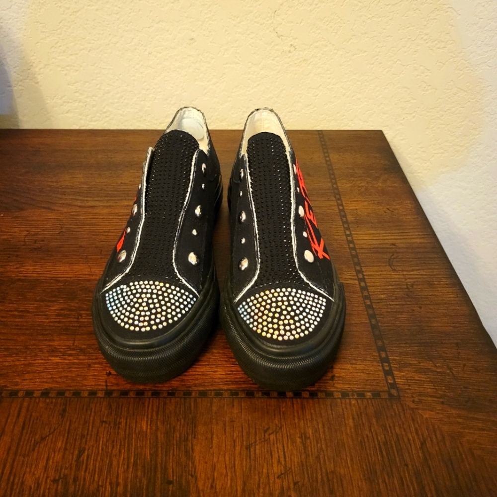 Ecko Red Poppy 158L Graffiti Slip-on Shoes